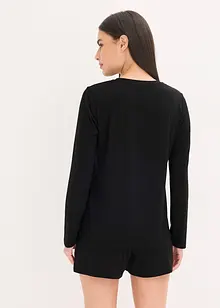 Pigiama estivo loungewear in materiale morbido leggero, bonprix