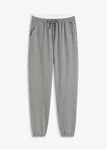 Pantaloni loungewear in felpa con tasche, bonprix