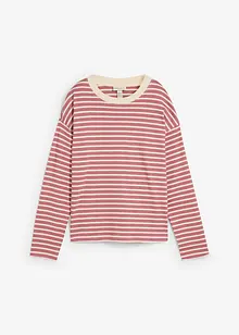 Maglia a maniche lunghe in cotone pesante, bonprix