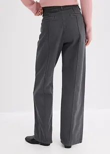 Pantaloni in twill di puro cotone, bonprix