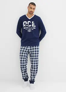 Pigiama con cotone e maniche lunghe, bonprix