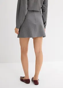Minigonna in morbido punto di Roma, bonprix