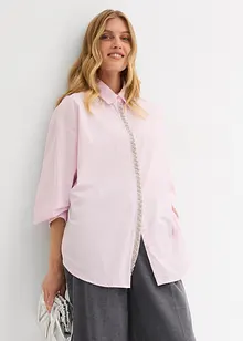 Camicia con applicazione di strass, bonprix