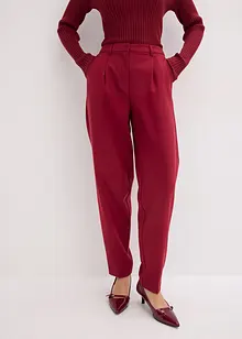 Pantaloni in tessuto in barrel shape, bonprix