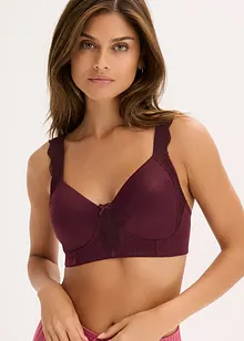 Reggiseno contenitivo senza ferretto con spalline imbottite, bonprix