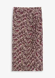 Gonna fluente in jersey misto viscosa, bonprix