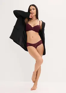 Reggiseno con coppe preformate in pizzo fine, bonprix