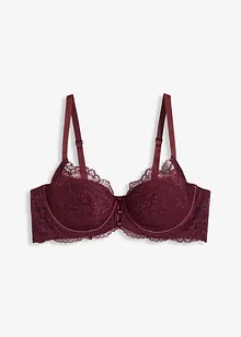 Reggiseno con coppe preformate in pizzo fine, bonprix