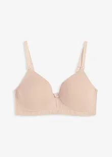 Reggiseno allattamento con coppe preformate, senza ferretto, con cotone biologico, bonprix