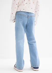 Jeans bootcut con cinta comoda, vita media, bonprix
