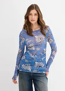 Maglia a maniche lunghe in mesh fine, bonprix