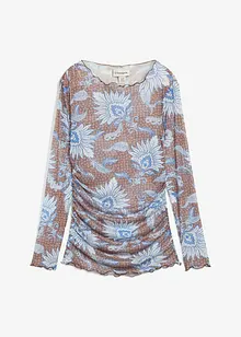 Maglia a maniche lunghe in mesh fine, bonprix