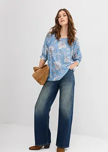 Blusa in misto viscosa fine, bonprix