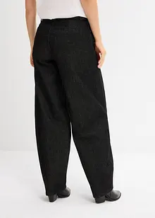 Jeans barrel con cintura, vita media, bonprix