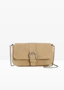 Borsa a tracolla in pelle scamosciata, bonprix