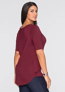 Maglia con scollo rotondo in viscosa morbida, bonprix