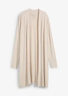 Cardigan lungo in jersey di viscosa morbida, bonprix