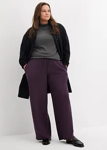Pantaloni in jersey di interlock pesante, bonprix