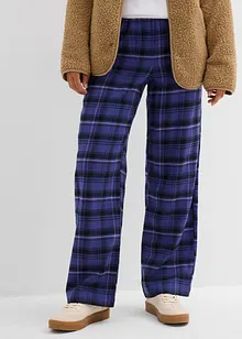 Pantaloni in flanella di cotone biologico, bonprix