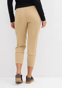 Pantaloni capri alla turca, ultra morbidi, bonprix
