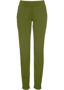 Pantaloni con elastico in vita in misto viscosa, bonprix