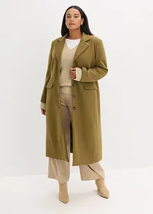 Cappotto lungo in simil lana, bonprix