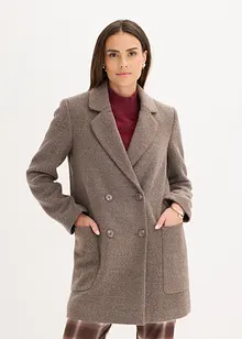 Cappotto corto in simil lana, bonprix