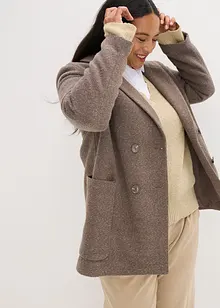 Cappotto corto in simil lana, bonprix