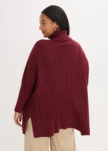 Maglione oversize stile poncho, bonprix