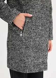 Cappotto corto da mezza stagione in simil lana, bonprix