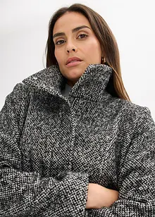 Cappotto corto da mezza stagione in simil lana, bonprix