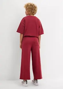 Pantaloni in felpa di cotone biologico, bonprix