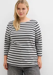 Maglia a maniche lunghe con puro cotone biologico, bonprix