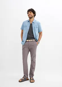 Pantaloni chino comodi in vita con cintura regular fit, straight, bonprix