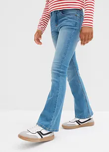 Jeans flared a vita media, bonprix