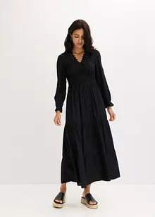 Abito lungo con pizzo, bonprix