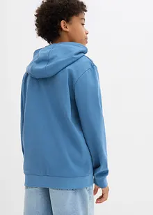 Felpa con zip e cappuccio, bonprix