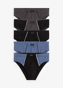 Culotte a vita alta (pacco da 5), bonprix