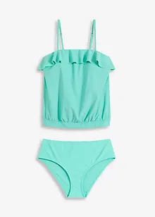 Tankini a fascia con spalline multiway (set 2 pezzi), bonprix