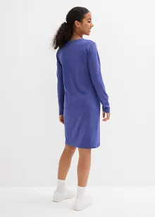 Abito di jersey in misto cotone biologico elasticizzato (pacco da 2), bonprix