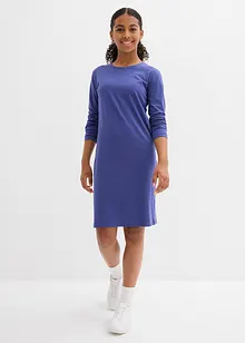 Abito di jersey in misto cotone biologico elasticizzato (pacco da 2), bonprix
