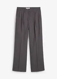 Pantaloni con pinces in barrel shape, bonprix