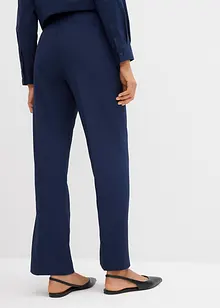 Pantaloni fluenti con pinces, bonprix