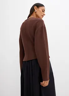 Cardigan in misto viscosa, bonprix