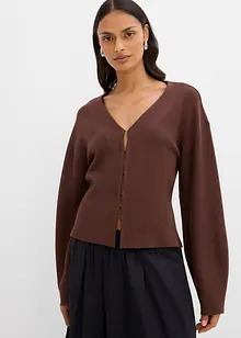 Cardigan in misto viscosa, bonprix