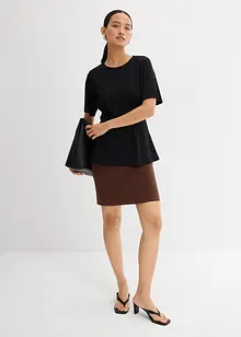 Gonna in maglia di misto viscosa, bonprix