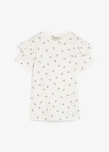 T-shirt in misto cotone biologico elasticizzato, bonprix