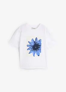 T-shirt in puro cotone con stampa, bonprix