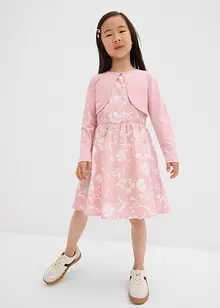 Abito e bolero in puro cotone (set 2 pezzi), bonprix
