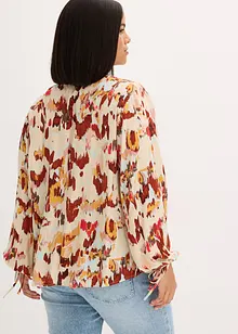 Blusa con filato metallizzato, bonprix